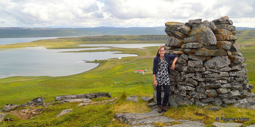 Grettir the Strong and Grettisbæli Lair in Hítardalur Valley in West Iceland