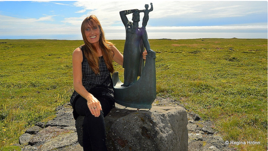 The Historic Glaumbær Turf House in North Iceland