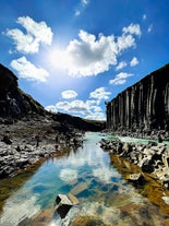 The Studlagil canyon is one of the hidden attractions of East Iceland.