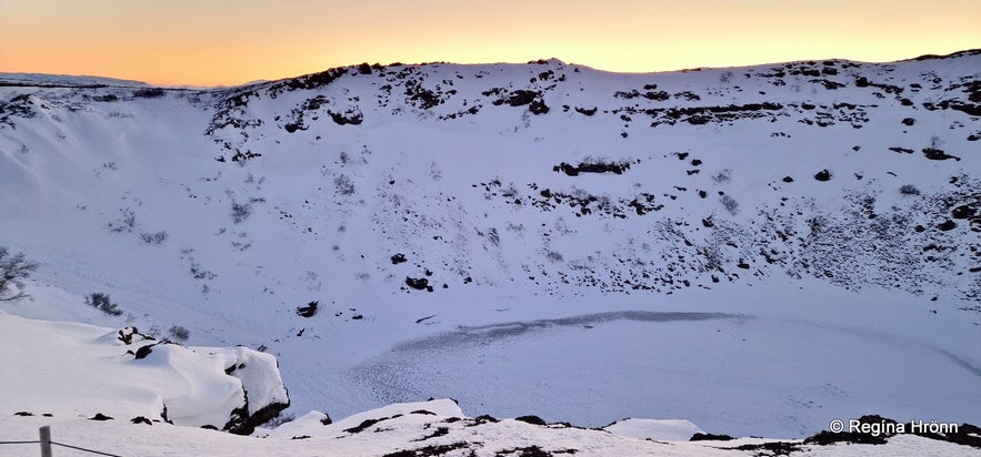 The Golden Circle in Iceland looks quite magical in the Wintertime