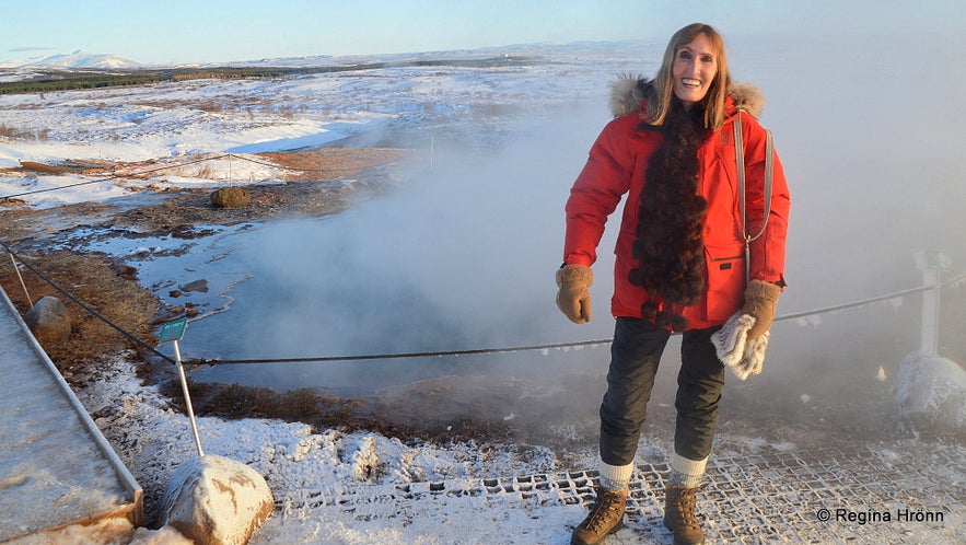 The Golden Circle in Iceland looks quite magical in the Wintertime