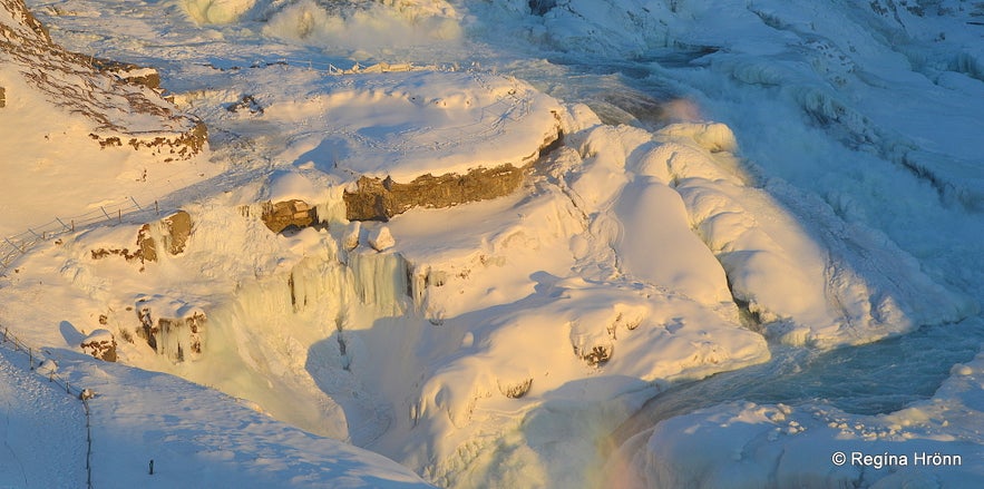 The Golden Circle in Iceland looks quite magical in the Wintertime