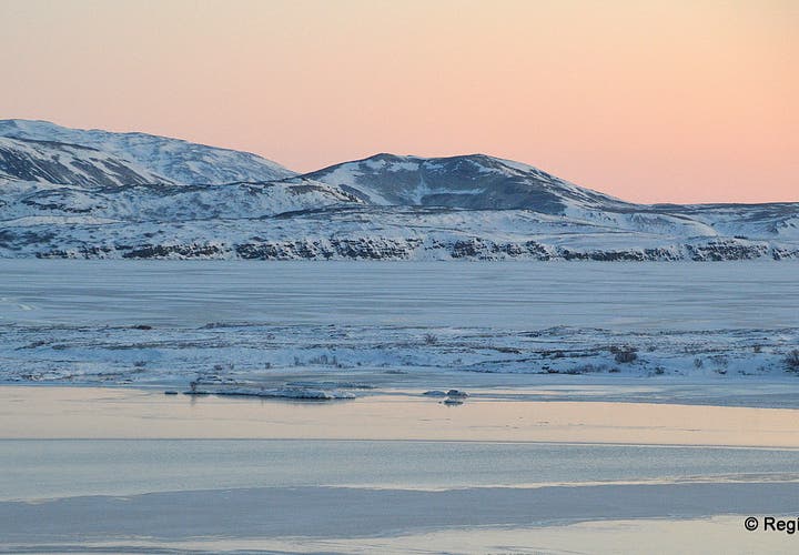 The Golden Circle in Iceland looks quite magical in the Wintertime