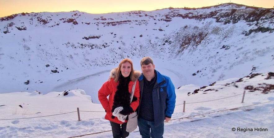 The Golden Circle in Iceland looks quite magical in the Wintertime