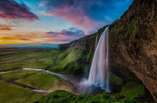 Seljalandsfoss is one of Iceland's most iconic waterfalls.