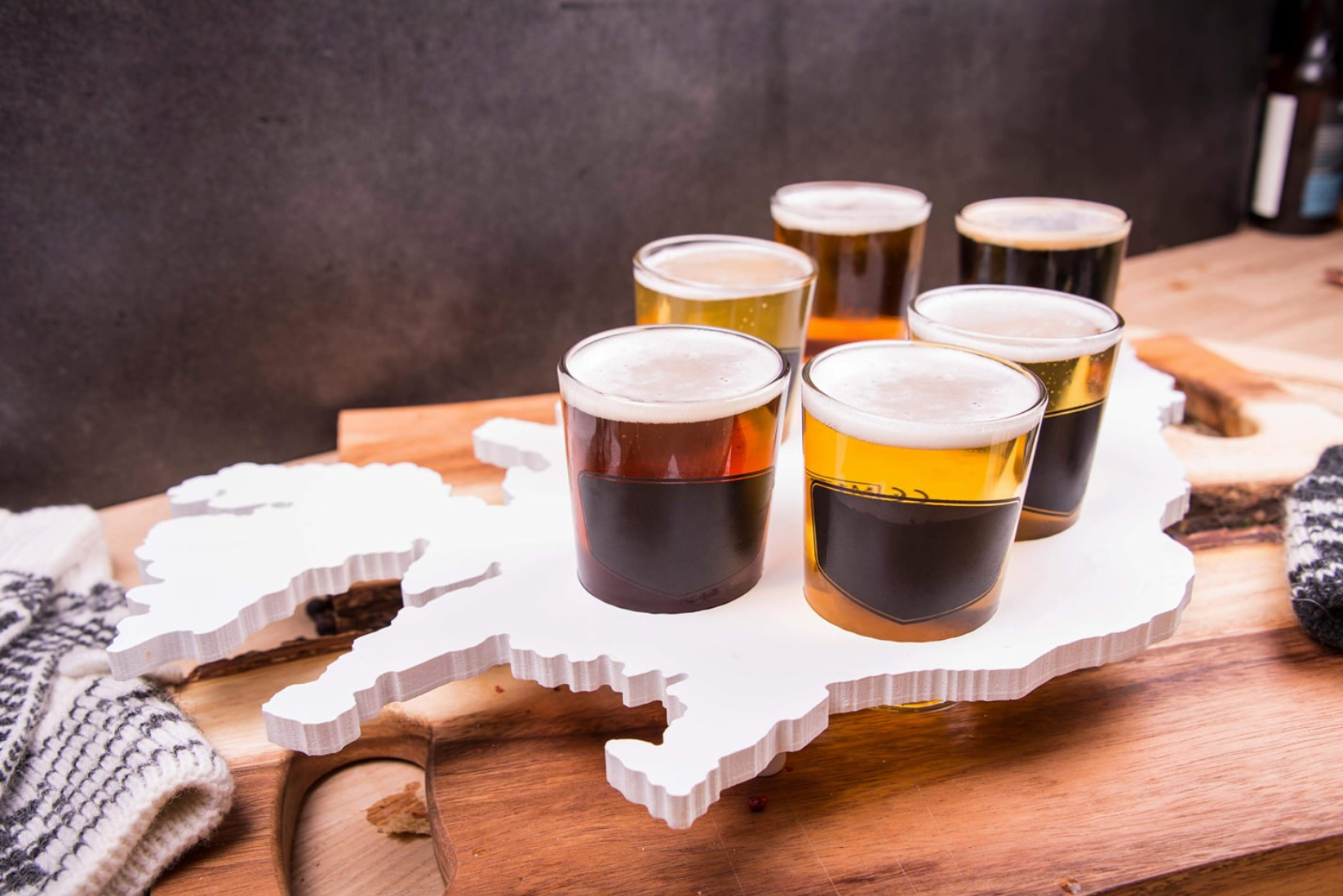 Locally crafted beer available at many Iceland's local food spots.