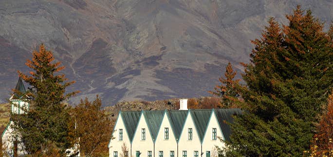 Ármann in Mt. Ármannsfell and the Troll Games on Hofmannaflöt Plains in South Iceland