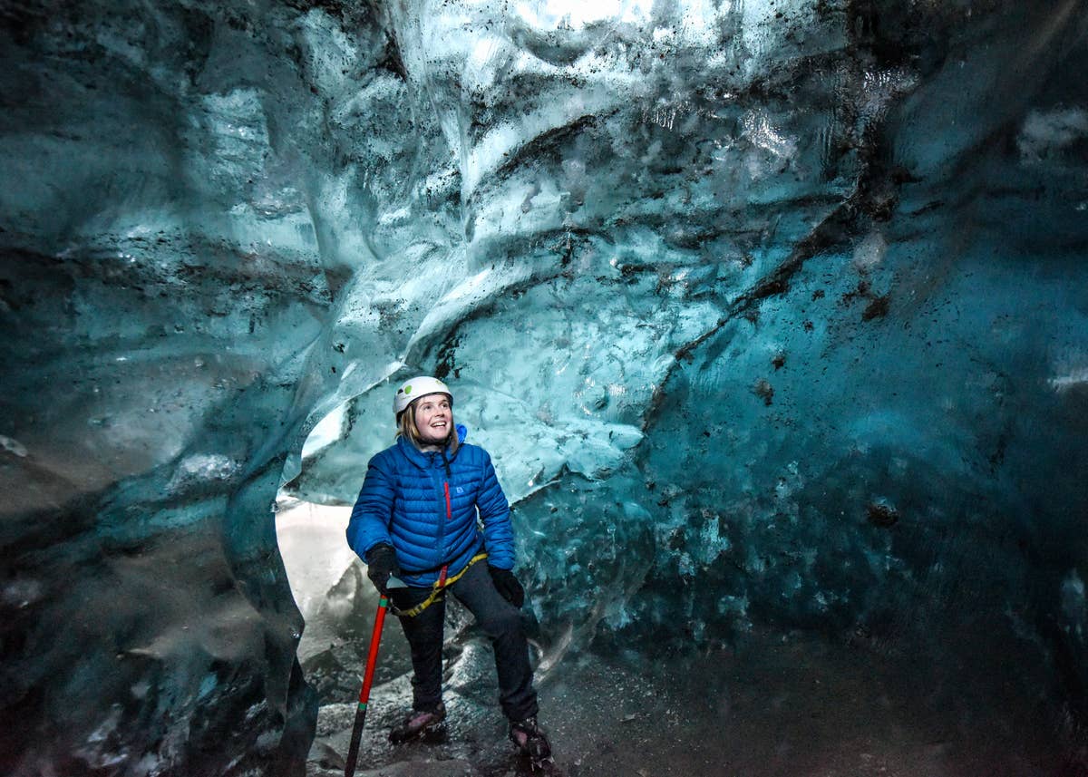 Small-Group 3-Hour Early Morning Ice Caving Tour at Vatnajokull Glacier ...