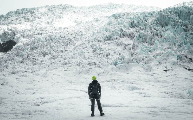 Experience the wonder and awe of the massive Vatnajokull glacier on this private hiking and photoshoot tour.
