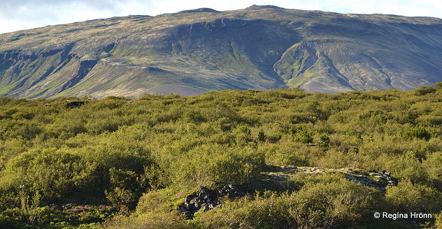 Kerið crater and Nykurinn - the Water-kelpie in South Iceland