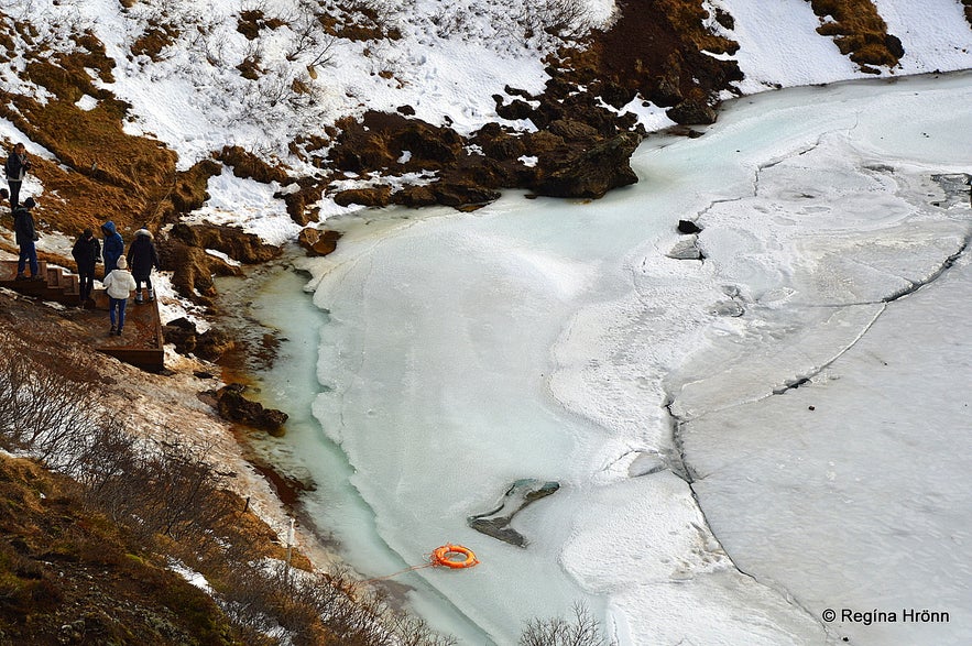 Kerið crater and Nykurinn - the Water-kelpie in South Iceland