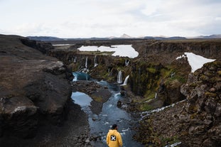 A breathtaking view of Sigoldugljufur, the Valley of Tears.