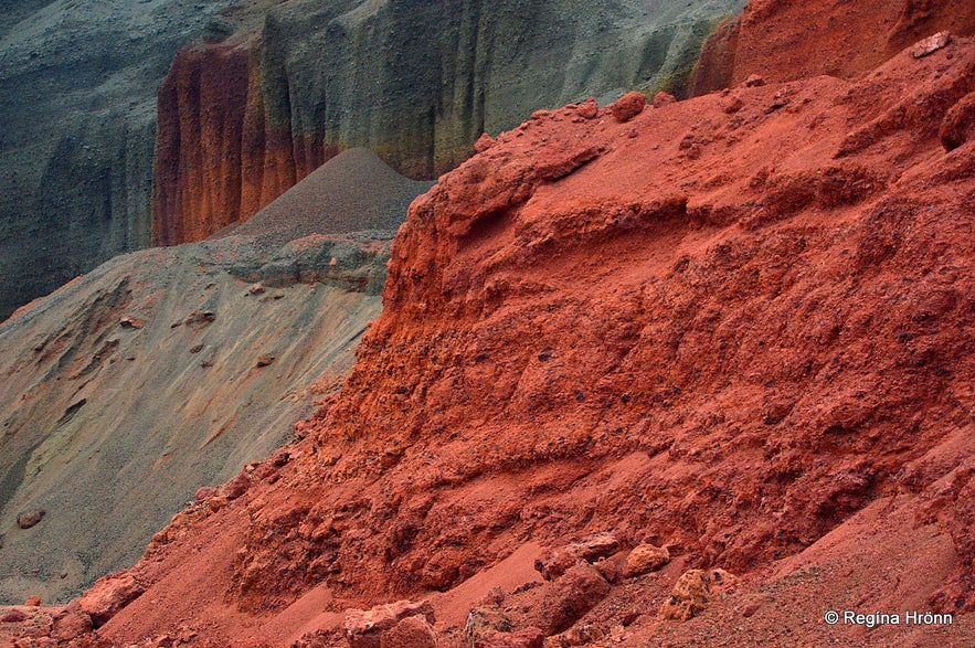 Kerið crater and Nykurinn - the Water-kelpie in South Iceland