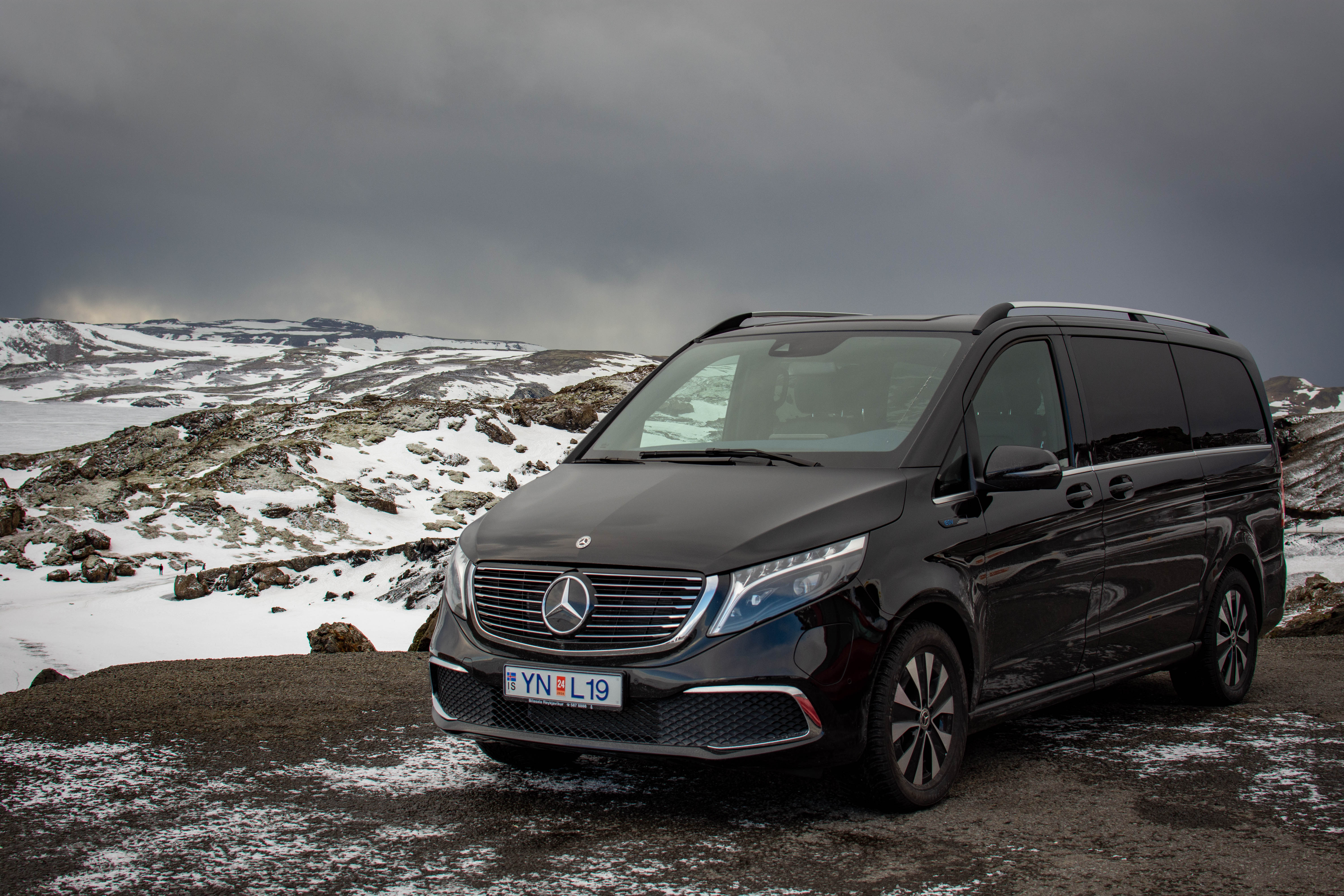 This year-round private tour from Reykjavik covers the Golden Circle attractions and sustainability-focused destinations in a luxury electric Mercedes.