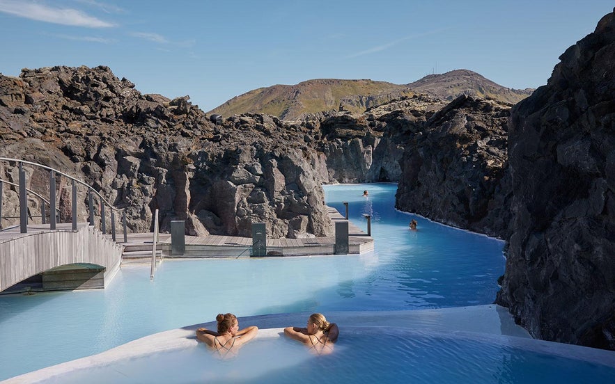 The Blue Lagoon Retreat Hot Spring Spa Area.