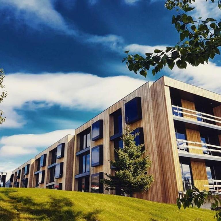 毗邻盖歇尔地热区的间歇泉酒店（Hotel Geysir）