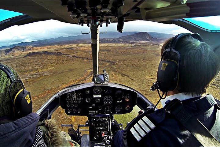Hop on a helicopter flight to Thrihnukagigur volcano if you want to skip the long hike.