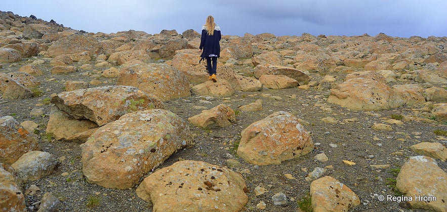 Skessugarður - the Rampart of the two Giantesses in East-Iceland - Icelandic Folklore