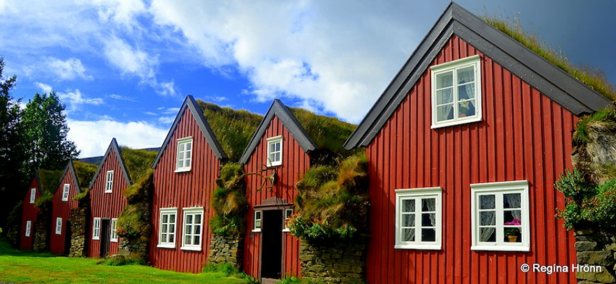 Galtastaðir-fram and other traditional Turfhouses in East Iceland