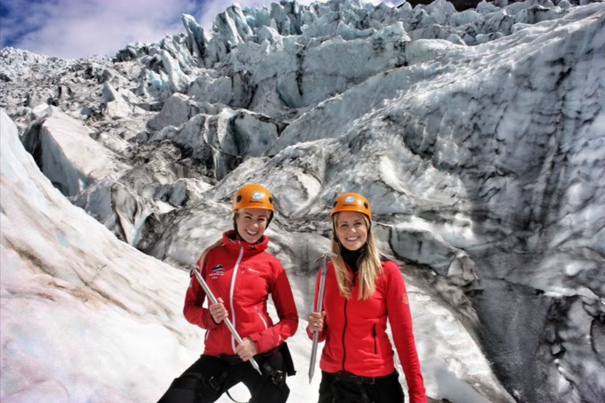 Hiking in Skaftafell Iceland