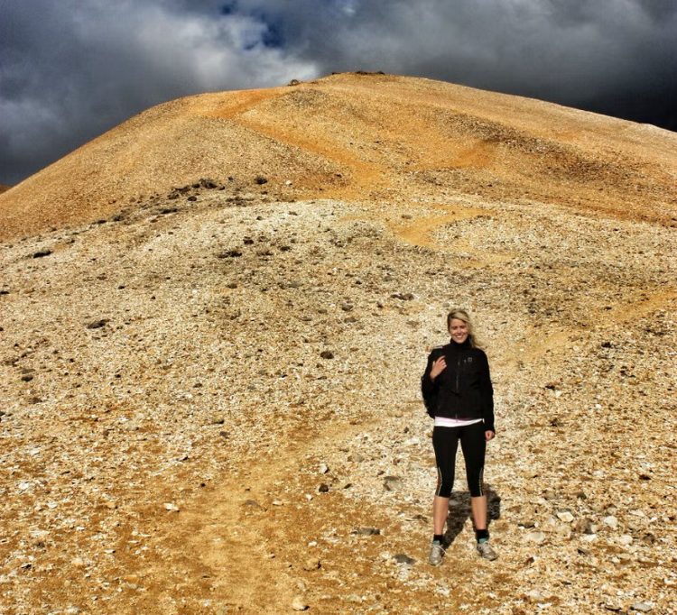 Hiking Moskardshnjukar Iceland