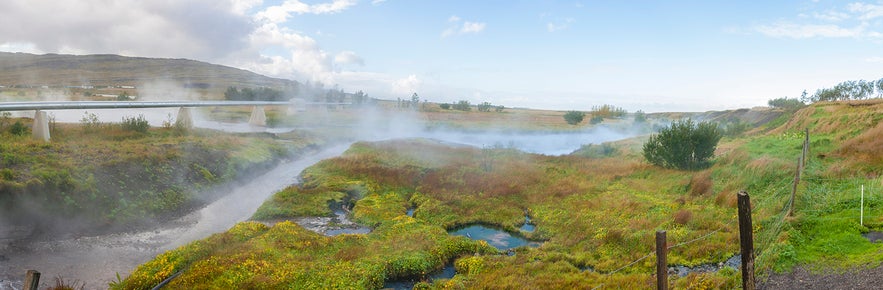 Deildartunguhver geothermal spring