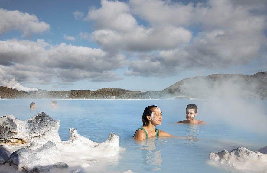 The Blue Lagoon geothermal spa in Iceland