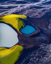 Landmannalaugar & Icelandic Highlands Helicopter Tour from Skaftafell