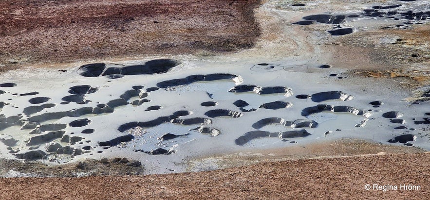 The colourful Þeistareykir Geothermal Area in North Iceland