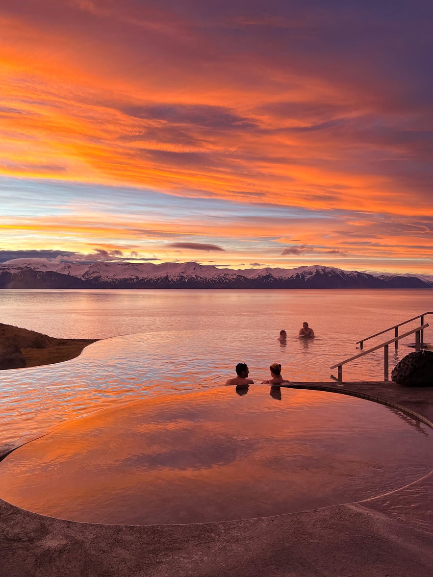 GeoSea Baths in Husavik, Iceland