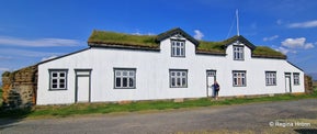 The Majestic Grænavatn Turf House at Mývatn in North Iceland