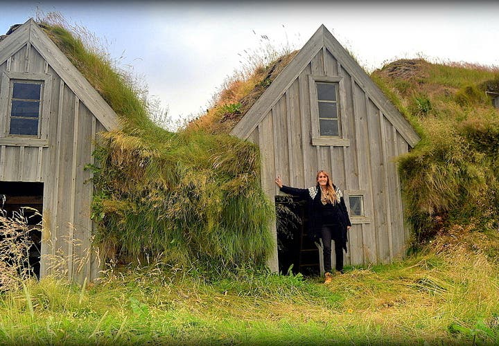 Galtastaðir-fram and other traditional Turfhouses in East Iceland
