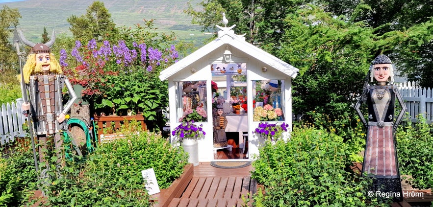 Wonderfully Colourful Fairytale Figures in Akureyri in North Iceland