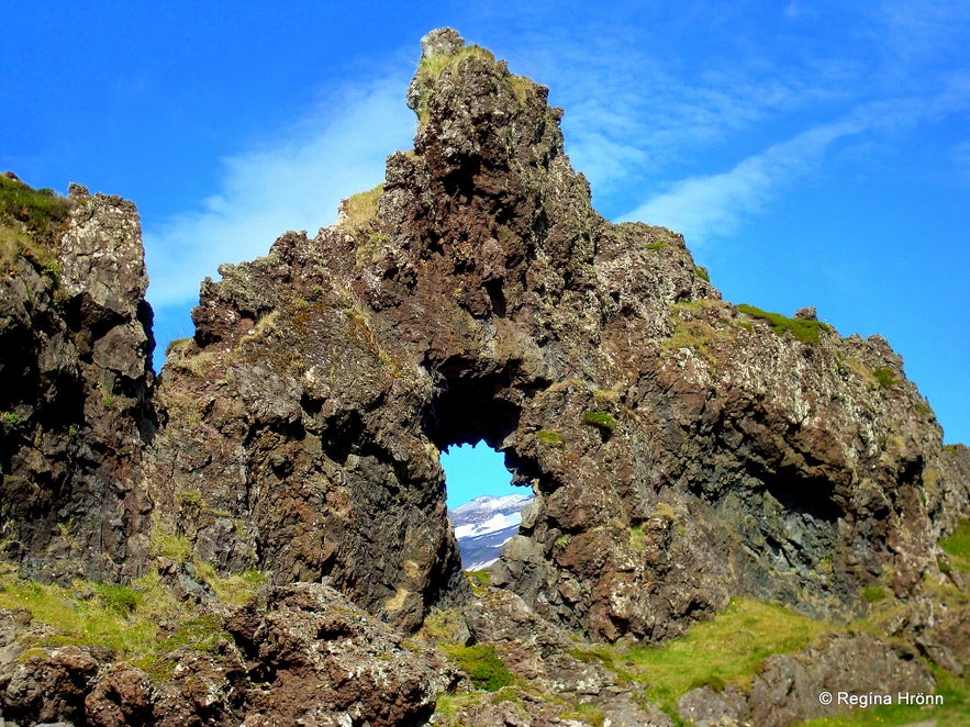 Djupalonssandur rock formation on the Snaefellsnes peninsula