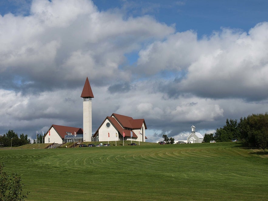 Snorrastofa in Reykholt, the museum dedicated to Snorri Sturluson