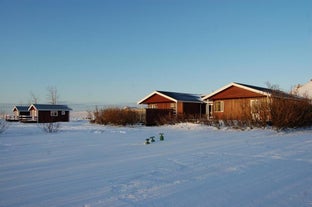 Moar Guesthouse - Std. Double Room #3 Near Akranes