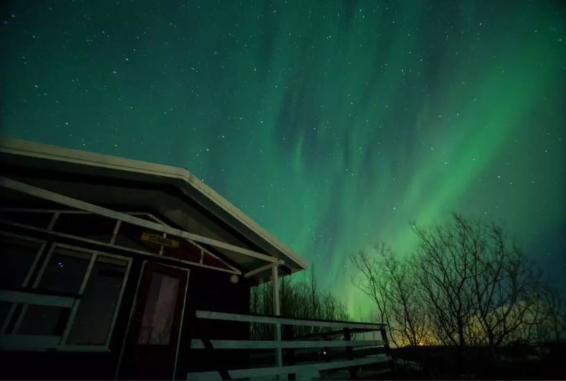 M&uacute;lakot 5 Cottage near Borgarnes with Secluded Balcony