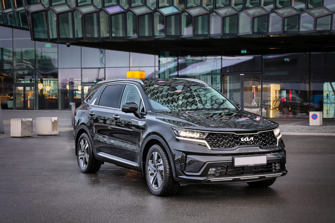 A comfortable luxury vehicle will pick up guests from the airport.