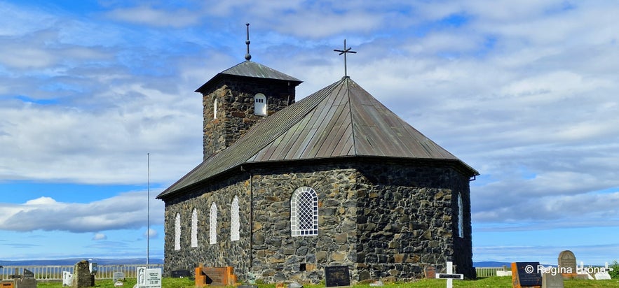 A Visit to the historical &THORN;ingeyrakirkja Church in North Iceland