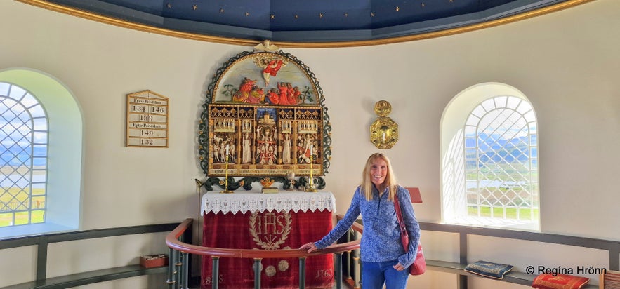 A Visit to the historical &THORN;ingeyrakirkja Church in North Iceland