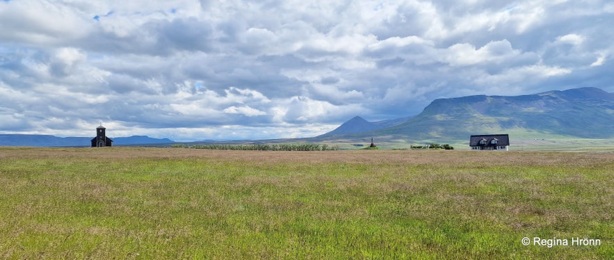 A Visit to the historical &THORN;ingeyrakirkja Church in North Iceland