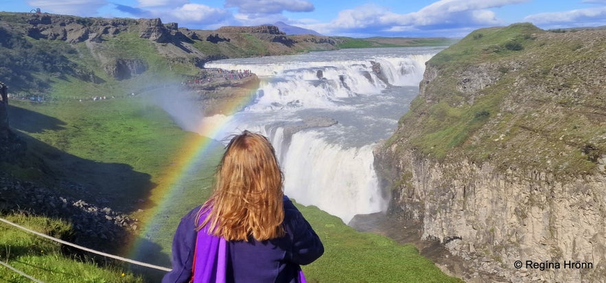 The Majestic Gullfoss - Iceland's Golden Waterfall, which gives a Name to the Golden Circle