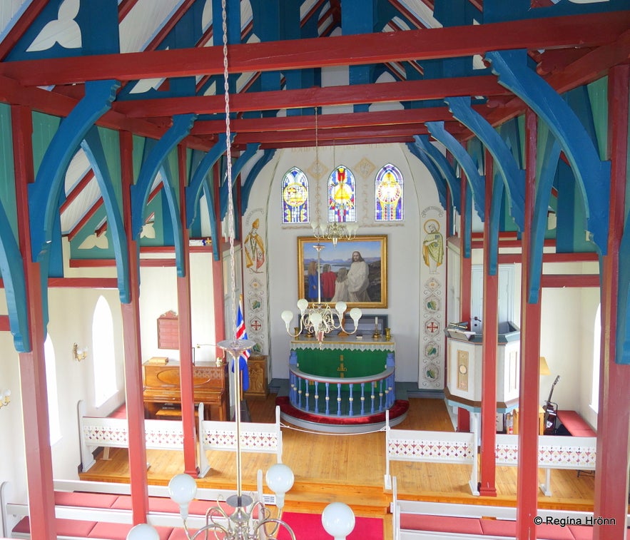 A Visit to the historical &THORN;ingeyrakirkja Church in North Iceland