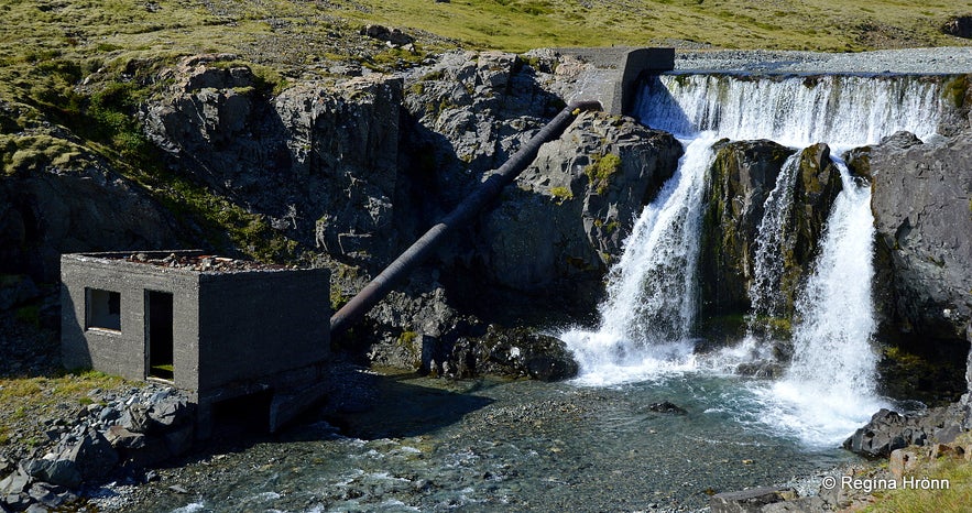 Skútafoss - the Hidden Waterfall of the Cave in East Iceland