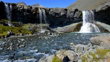 Skútafoss - the Hidden Waterfall of the Cave in East Iceland