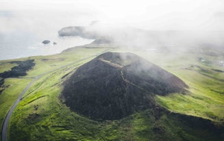 El Museo Eldheimar cuenta la historia de la erupción volcánica que sepultó cientos de casas.