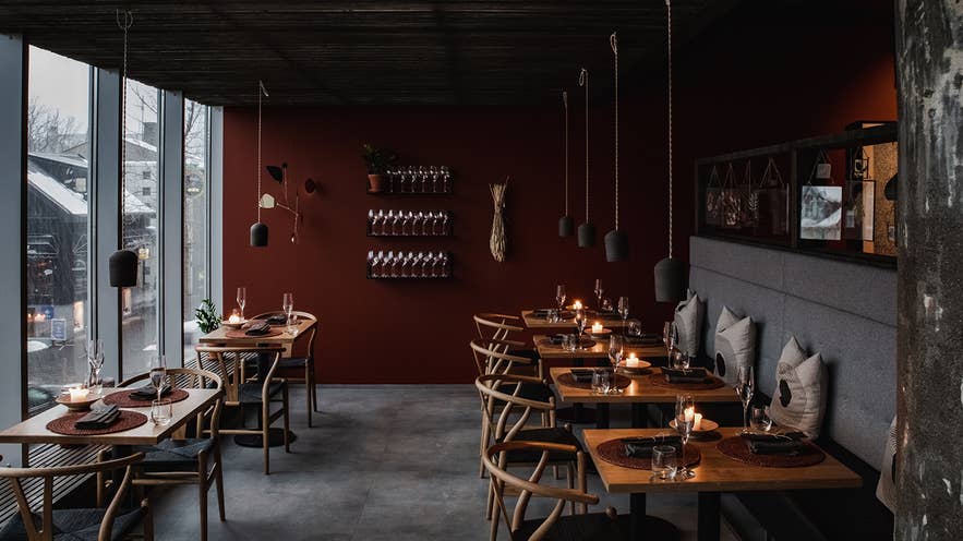 Restaurant Dill is een uitstekend restaurant in Reykjavik met de nadruk op smaakvol eten en duurzaamheid