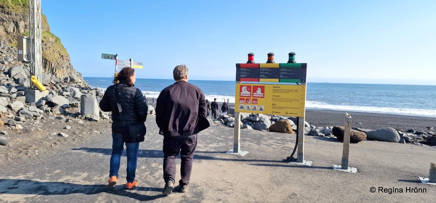 Extremely dangerous Waves by Reynisfjara and Kirkjufjara black Beaches in South-Iceland!