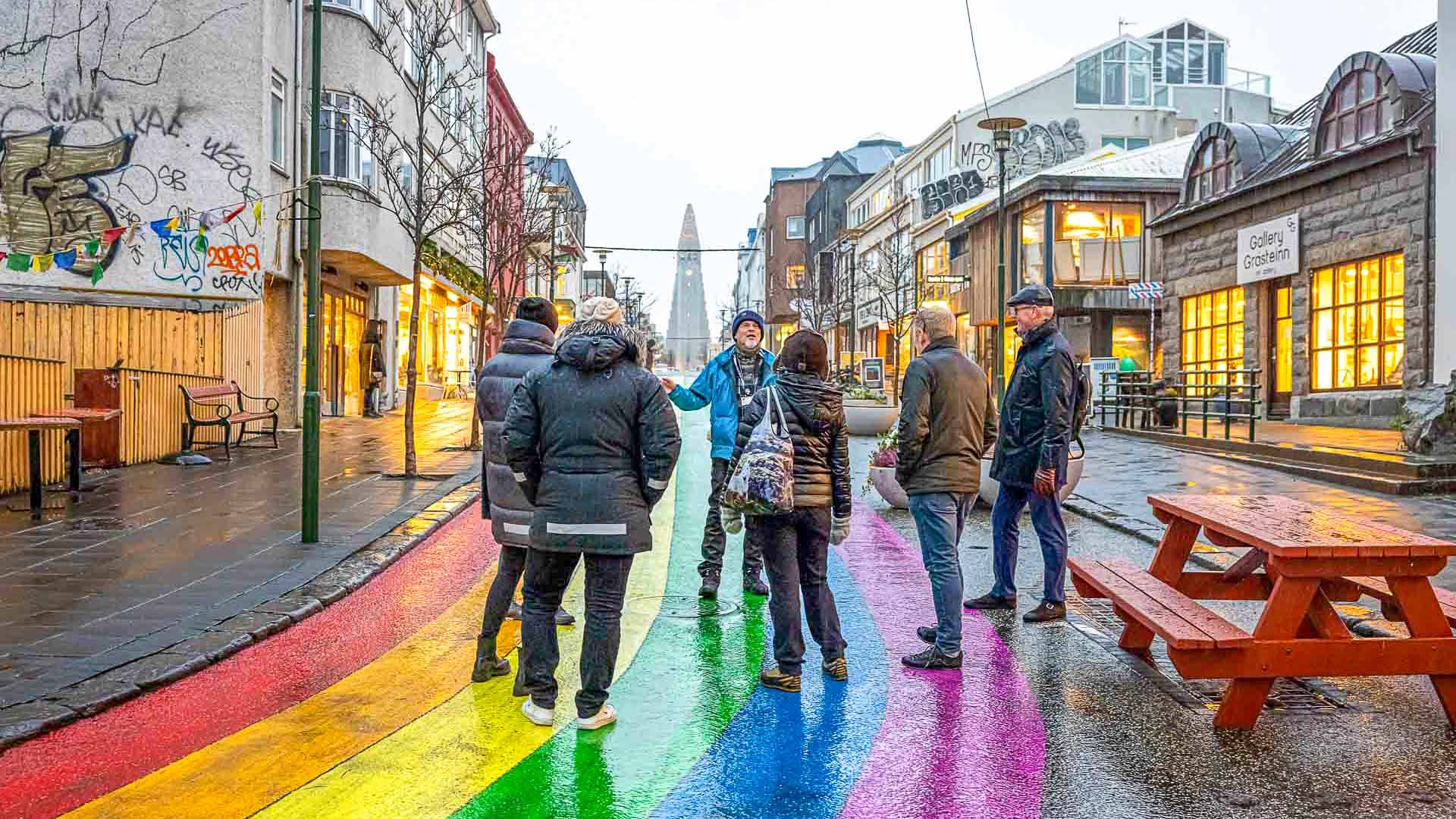 During your private 3.5-hour city walking tour, your guide will take you to the picturesque Rainbow Street.