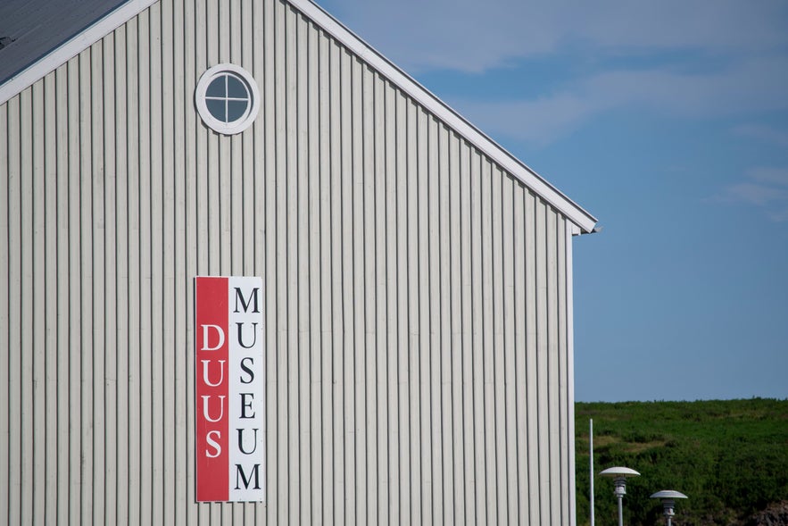 Historic Duus Museum buildings by the waterfront in Keflavík, showcasing Icelandic art and maritime heritage. Historic Duus Museum buildings by the waterfront in Keflavík, showcasing Icelandic art and maritime heritage.